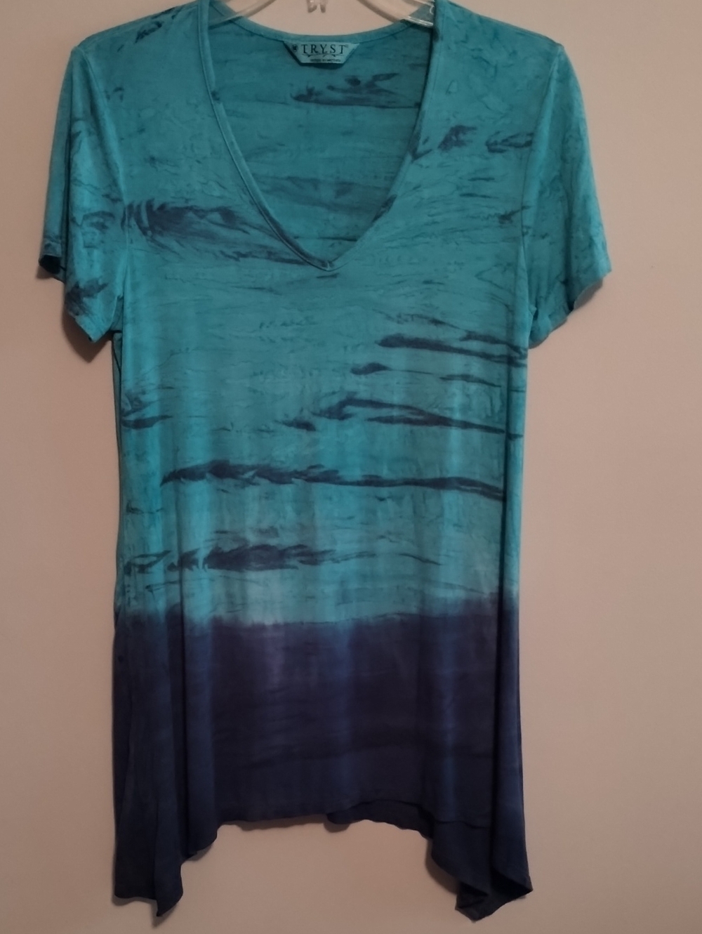 TyeDye Shirt Cover Up M